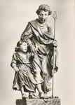851211 Afbeelding van een lindenhouten beeldje van St. Joseph (Mechelen, eind 18e eeuw), uit de collectie van het ...